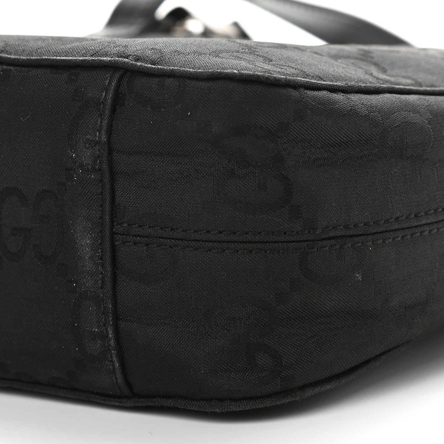 Gucci Nylon Monogram Tote Bag Black 8 of 8