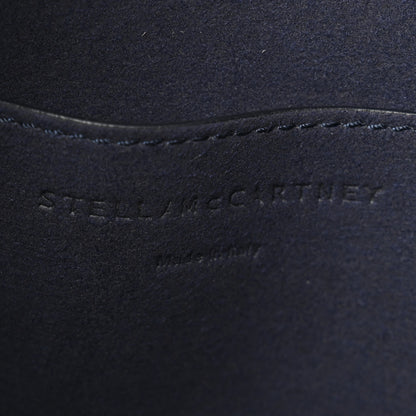 Stella McCartney Eco Alter Nappa Perforated Logo Mini Crossbody Navy 6 of 10