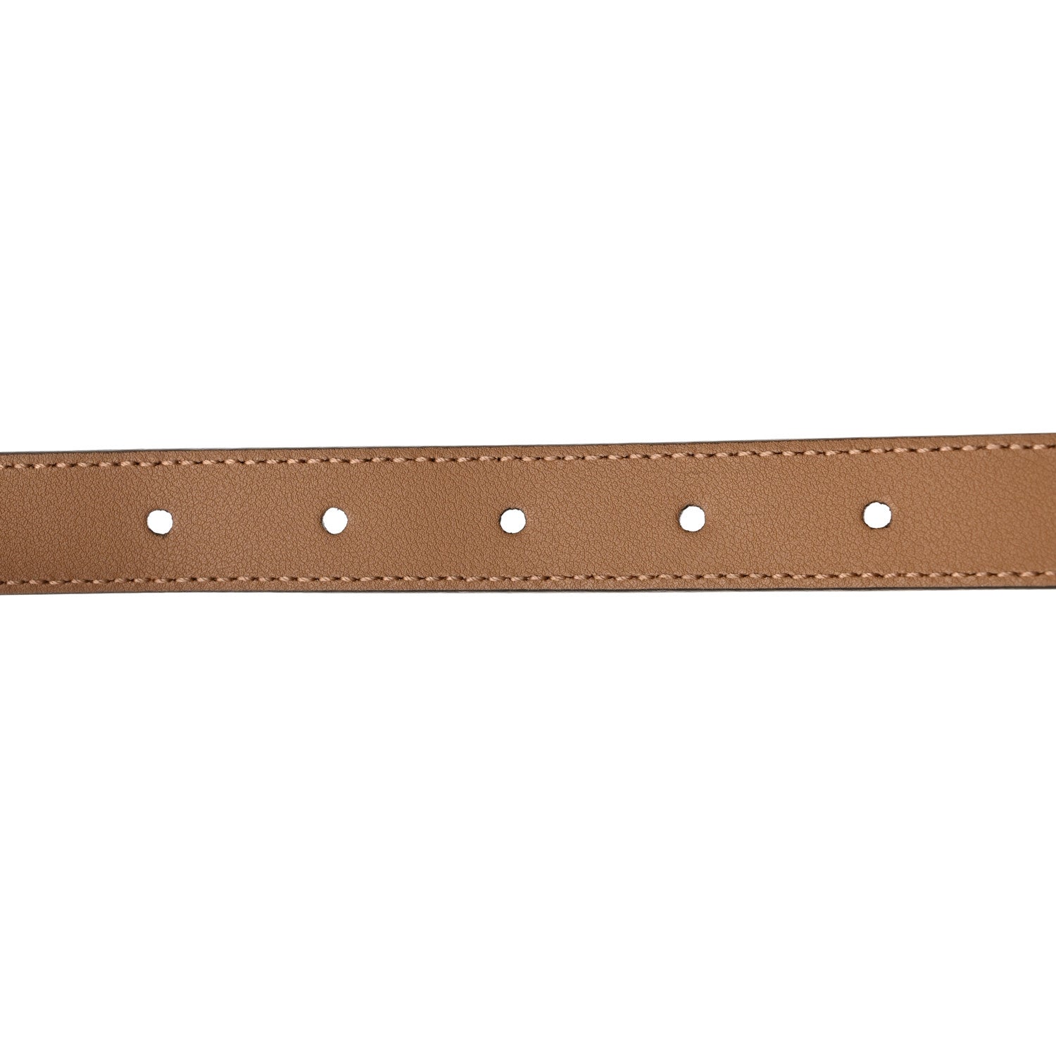 Gucci Moon Calfskin Double G 20mm Belt 90 36 Natural Tan 4 of 5