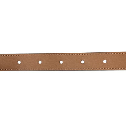 Gucci Moon Calfskin Double G 20mm Belt 90 36 Natural Tan 4 of 5