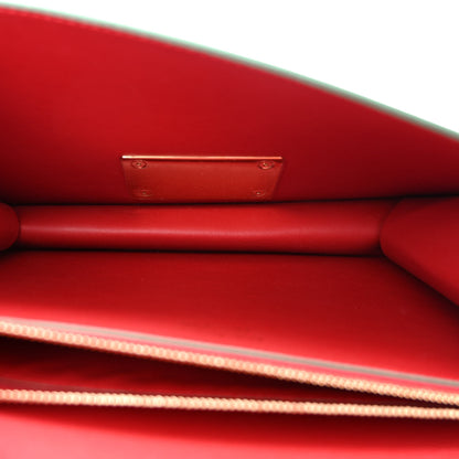Salvatore Ferragamo Smooth Calfskin Aileen Gancio Lock Shoulder Bag Amazzonia 5 of 10