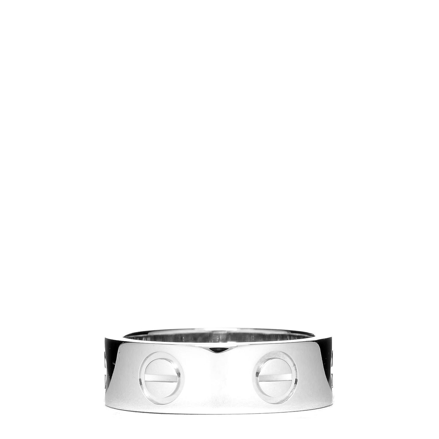 18K White Gold 5.5mm LOVE Ring 47 4