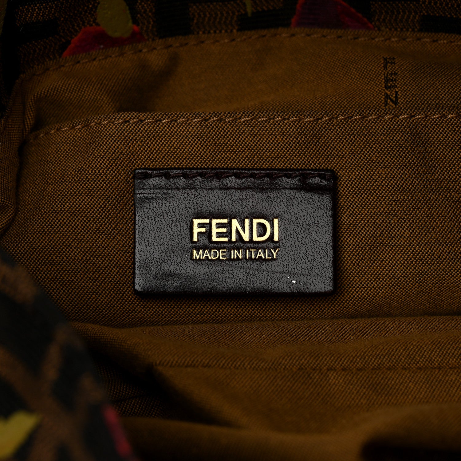 Fendi Zucca Rose Small Chef Shoulder Bag 6 of 10