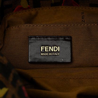Fendi Zucca Rose Small Chef Shoulder Bag 6 of 10