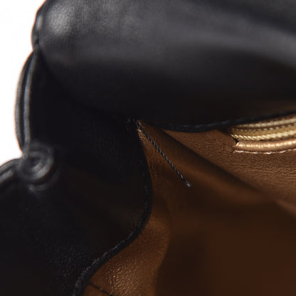 Chanel Lambskin Pearl Quilted Side Packs Black 11 of 16