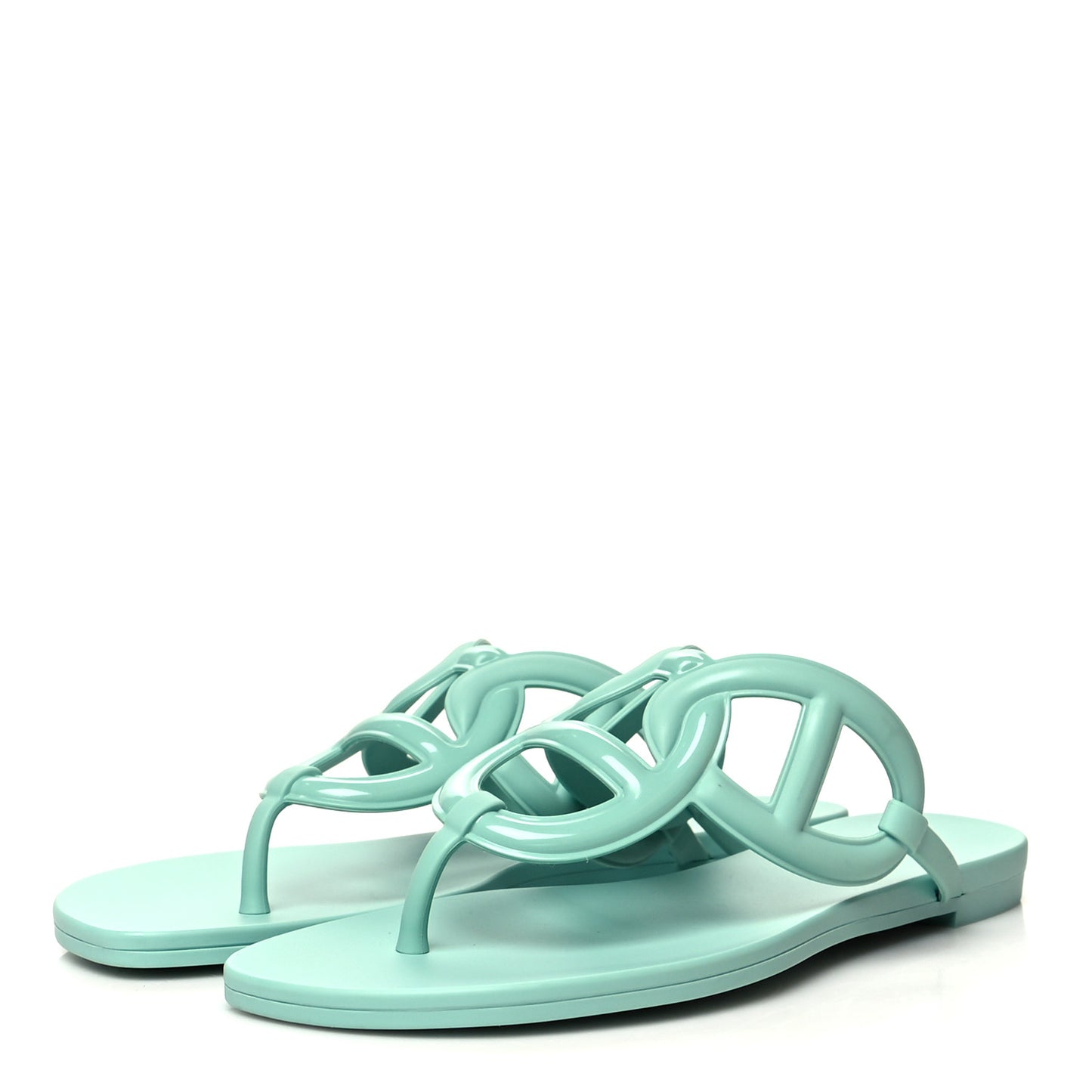 Rubber Womens Egerie Sandals 40 Vert Embrun