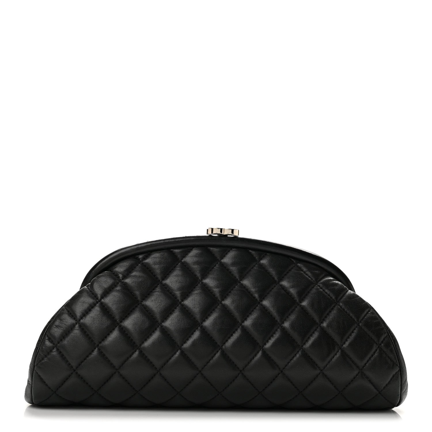Chanel Lambskin Quilted Timeless Clutch Black 1 of 13