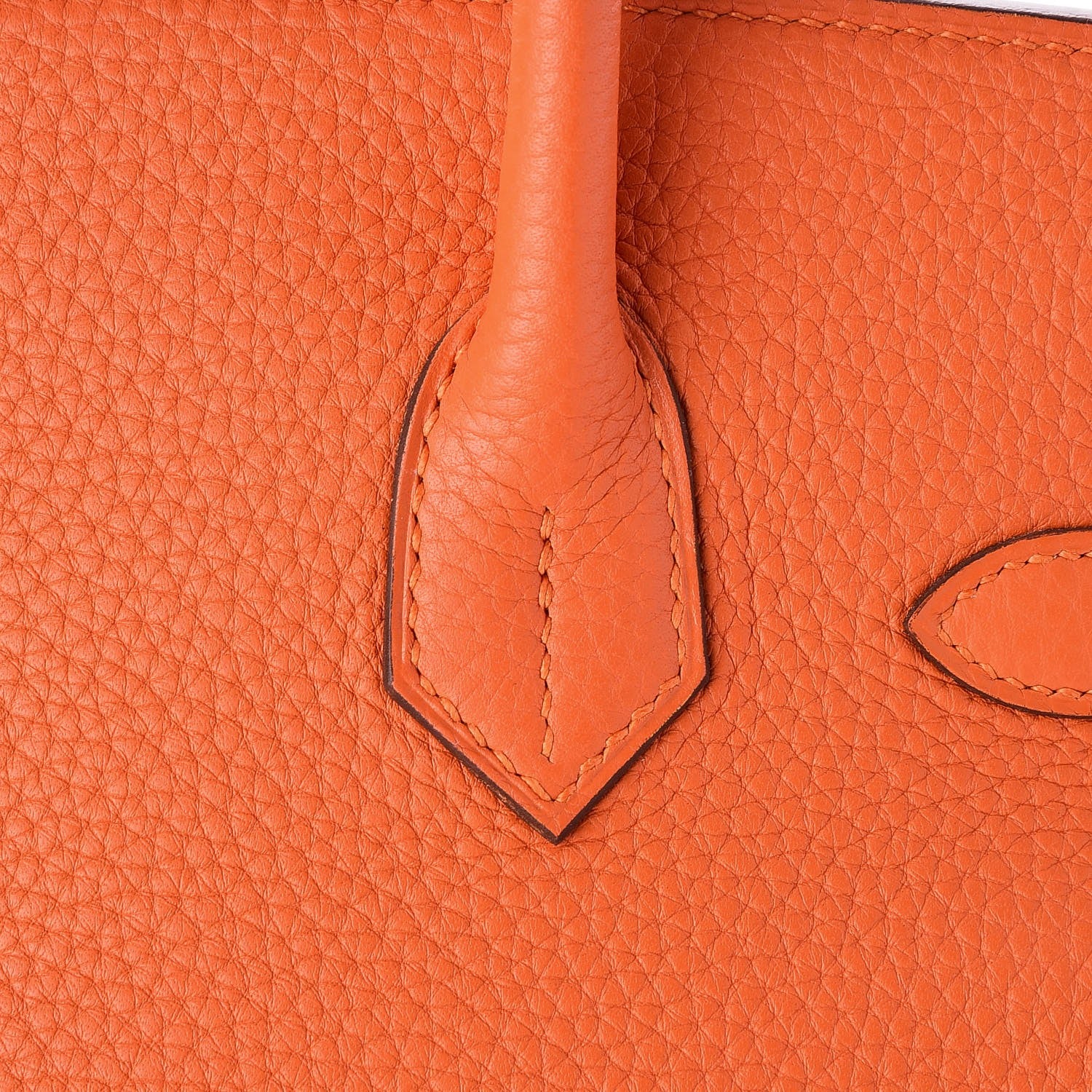 Hermes Taurillon Clemence Birkin 30 Feu 25 of 30