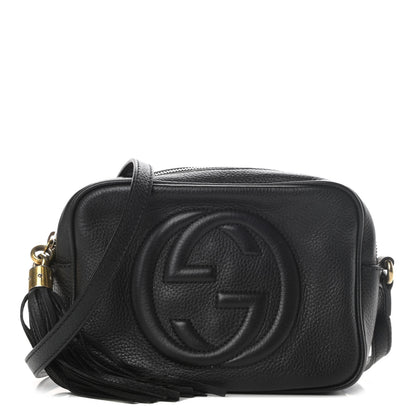 Gucci Pebbled Calfskin Small Soho Disco Bag Black 1 of 5