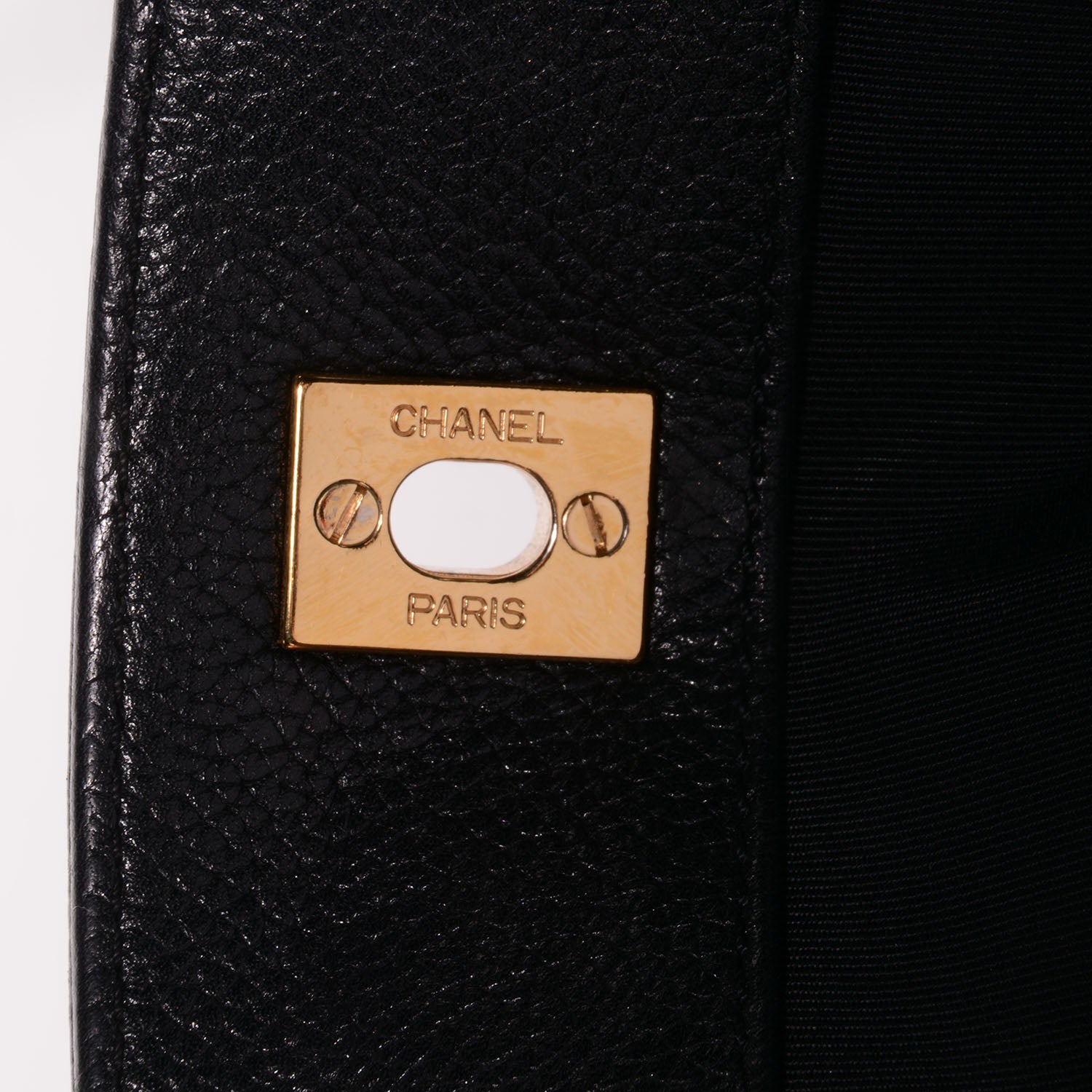 Chanel Calfskin Cerf Shopper Tote Black 8 of 8