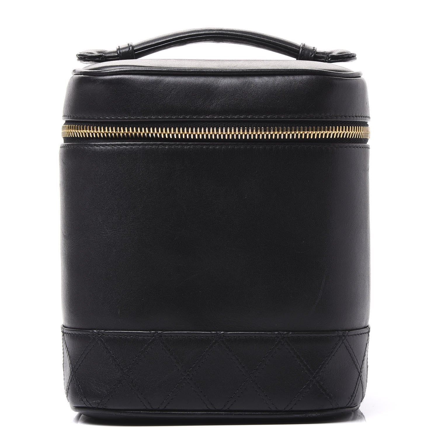 Chanel Lambskin Vanity Cosmetic Bag Black 1 of 12