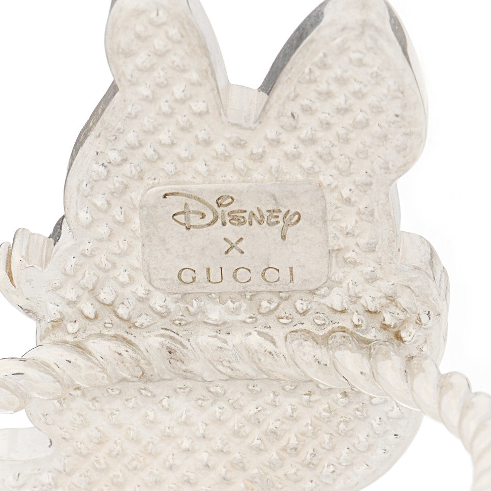 Gucci X Disney Sterling Silver Enamel Daisy Duck Ring 55 7.25 3 of 3