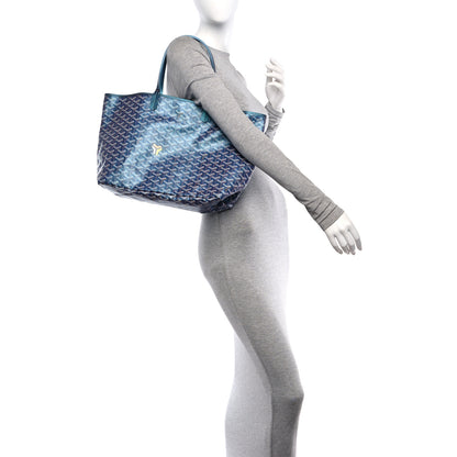 Goyard Iridescent Goyardine Saint Louis PM Pearly Blue 2 of 10