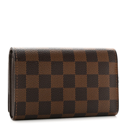 Louis Vuitton Damier Ebene Porte-Monnaie Billets Tresor Wallet 3 of 8