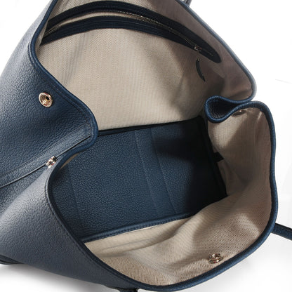 Hermes Veau Negonda Garden Party MM 36 Bleu de Prusse 6 of 8