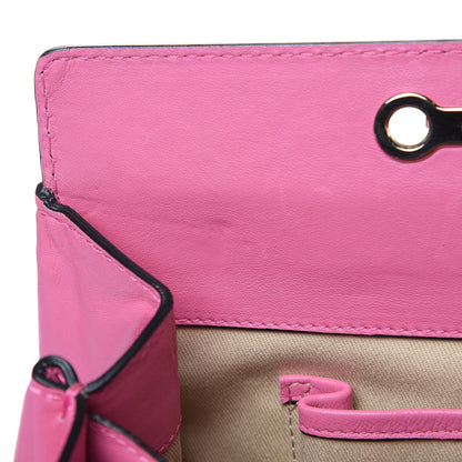 Valentino Garavani Vitello Lace Demetra Satchel Pink 12 of 17