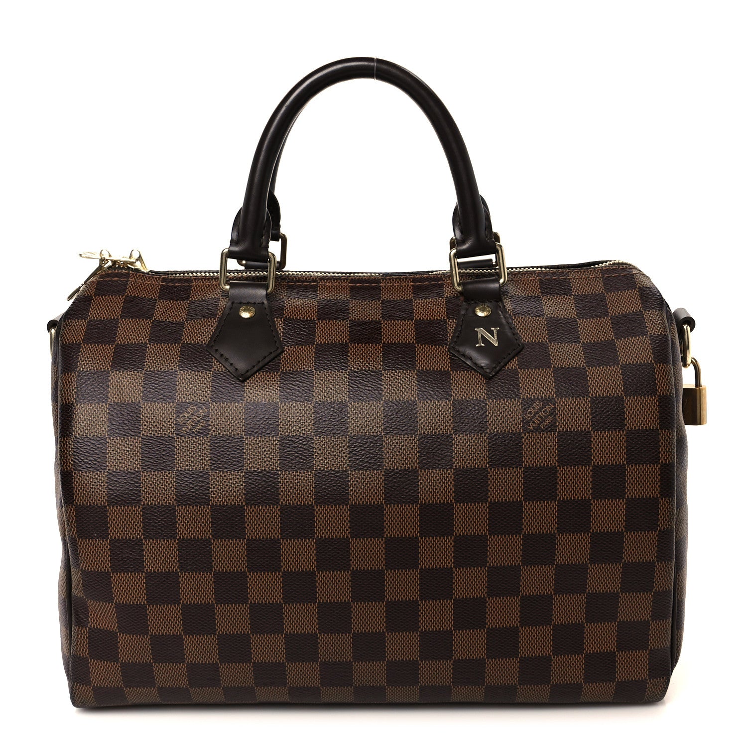 Louis Vuitton Damier Ebene Speedy Bandouliere 30 1 of 12