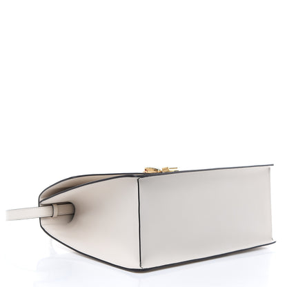 Gucci Calfskin Maxi Sylvie Top Handle Bag White 4 of 10