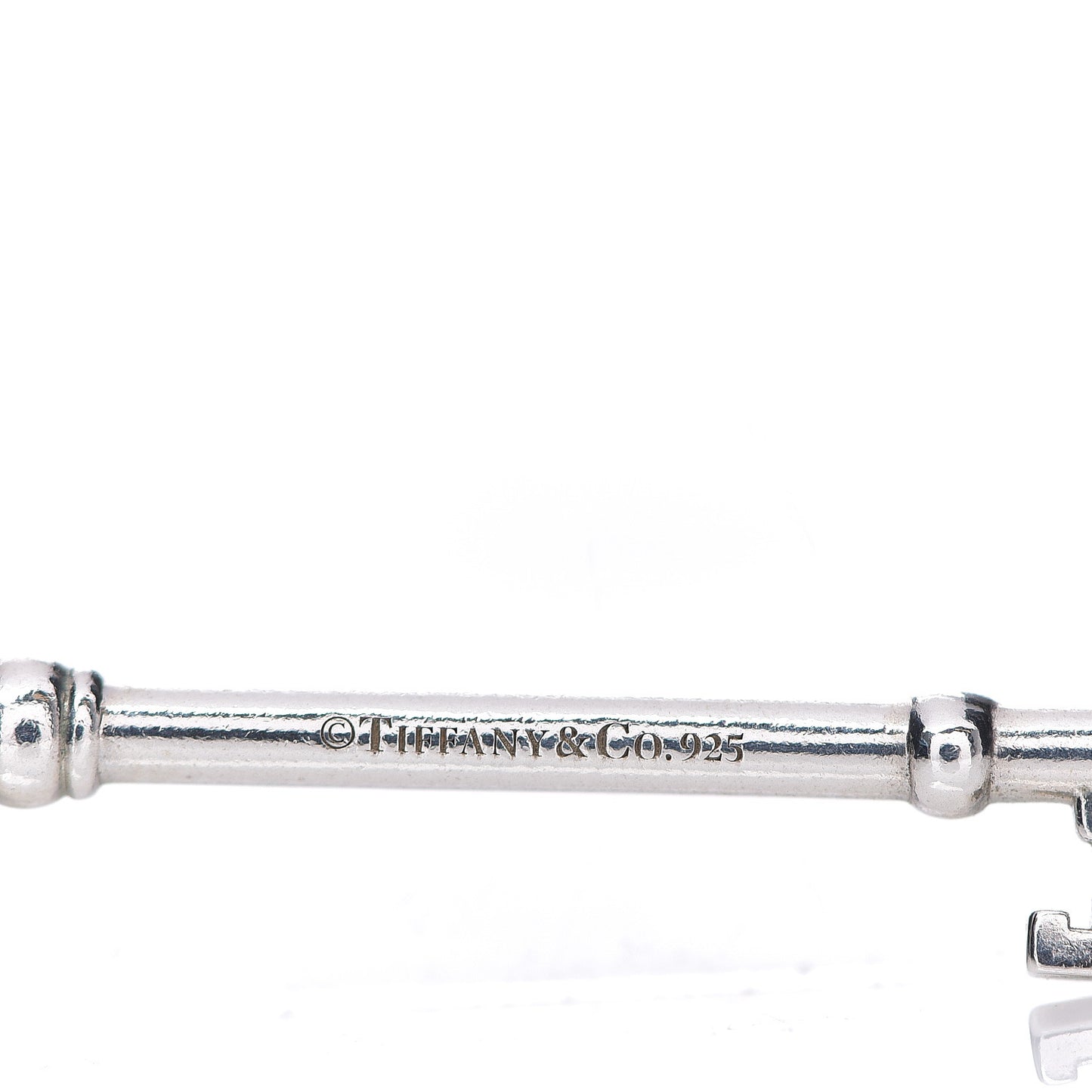 Sterling Silver Trifoil Key Pendant