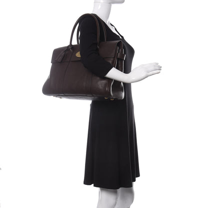 Mulberry Classic Grain Calfskin Bayswater Chocolate 2 of 9