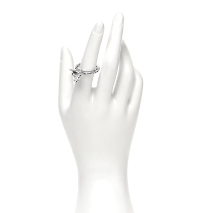Gucci Sterling Silver Anger Forest Bull's Head Ring 54 7 2 of 4