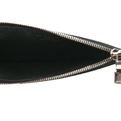 Louis Vuitton Monogram Eclipse Taiga Coin Card Holder 5 of 6