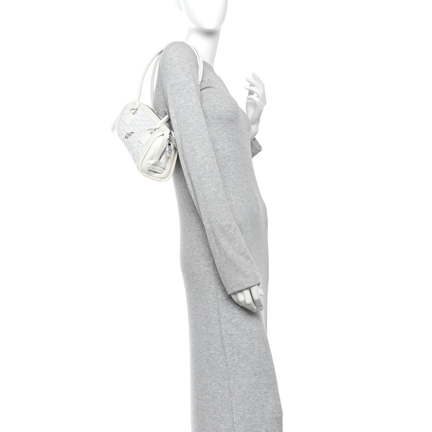 Goyardine Bonbonniere Bag White