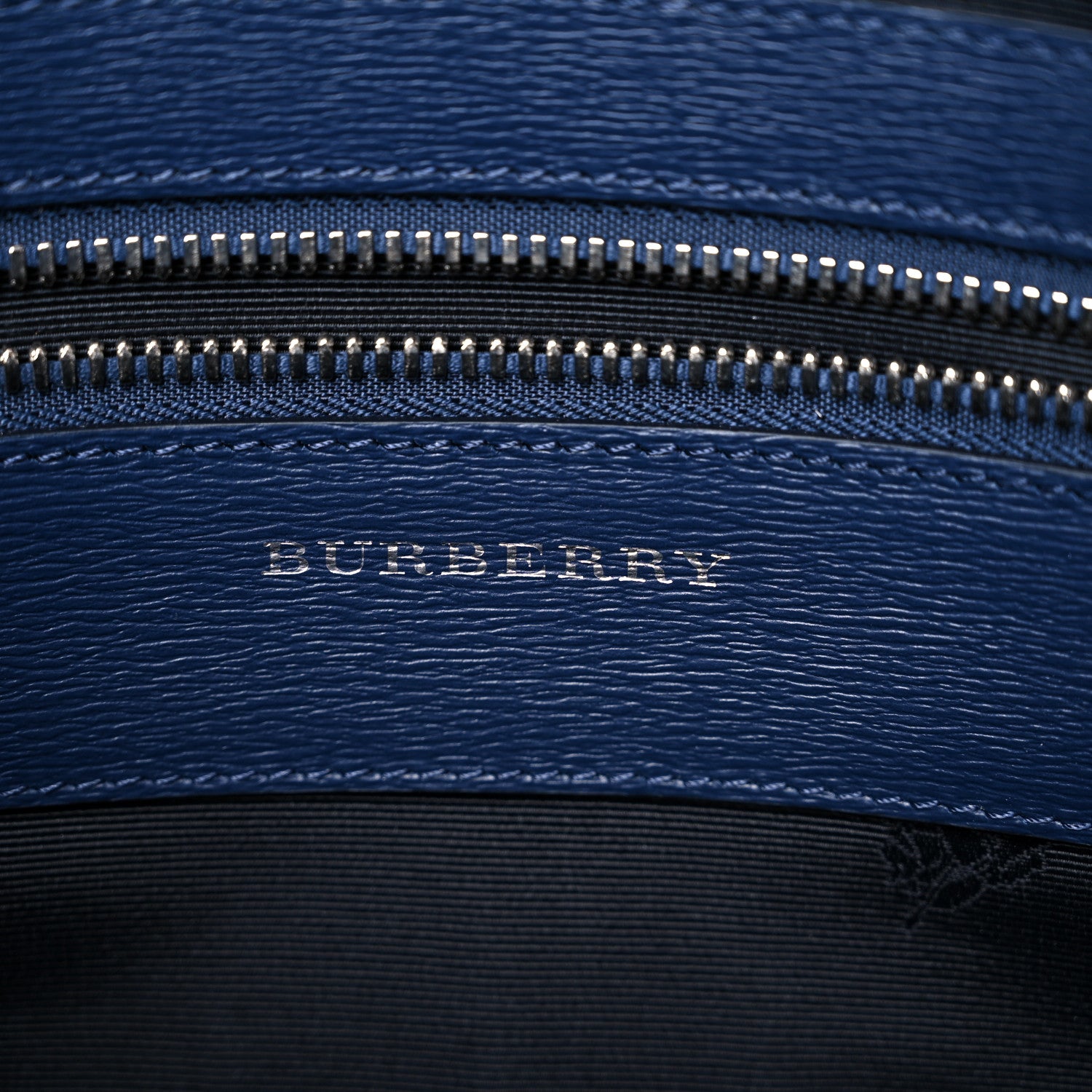 Burberry London Calfskin Ainsworth Briefcase Navy 6 of 11