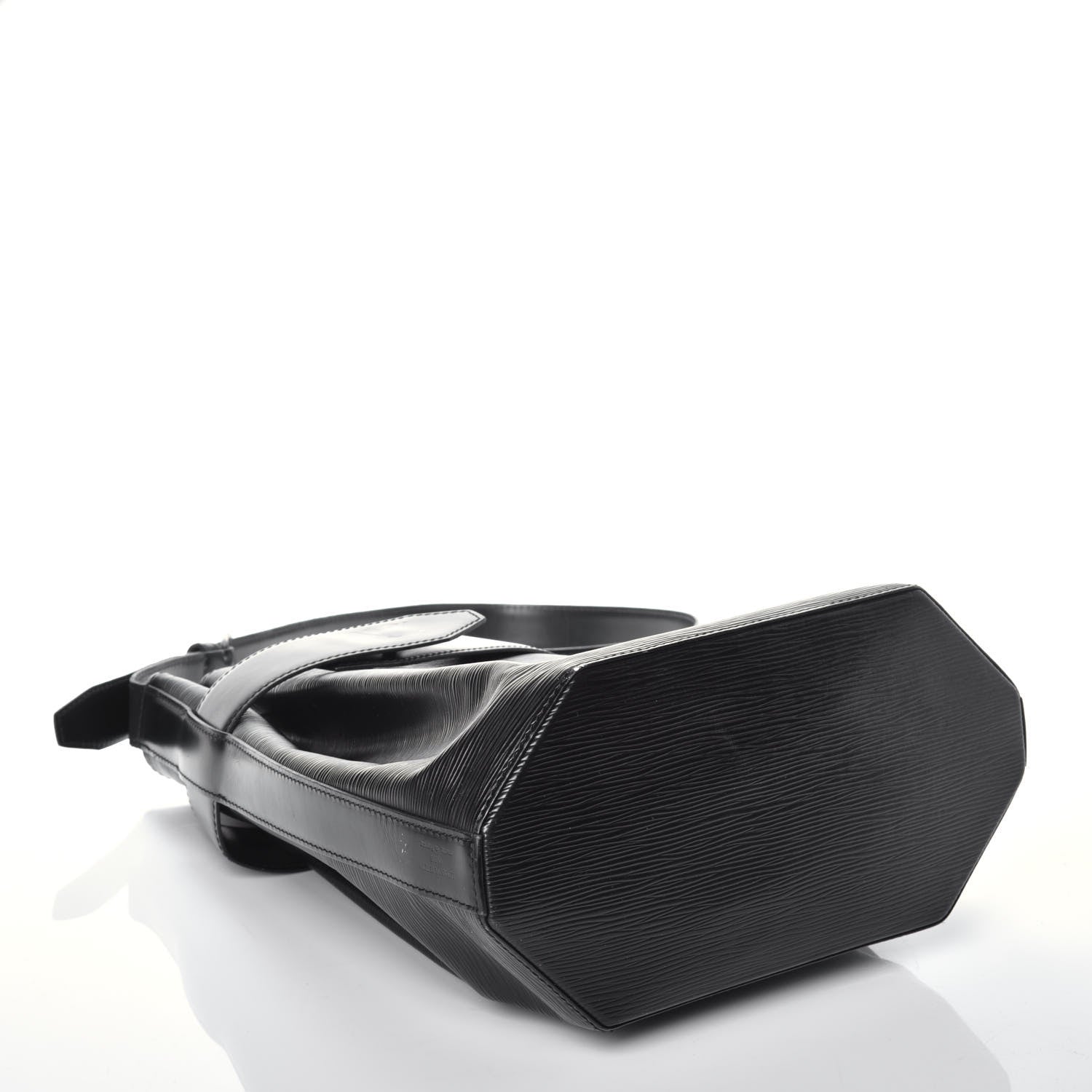 Louis Vuitton Epi Sac D'Epaule GM Black 4 of 8