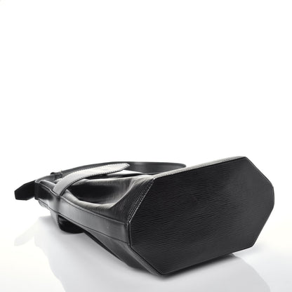 Louis Vuitton Epi Sac D'Epaule GM Black 4 of 8
