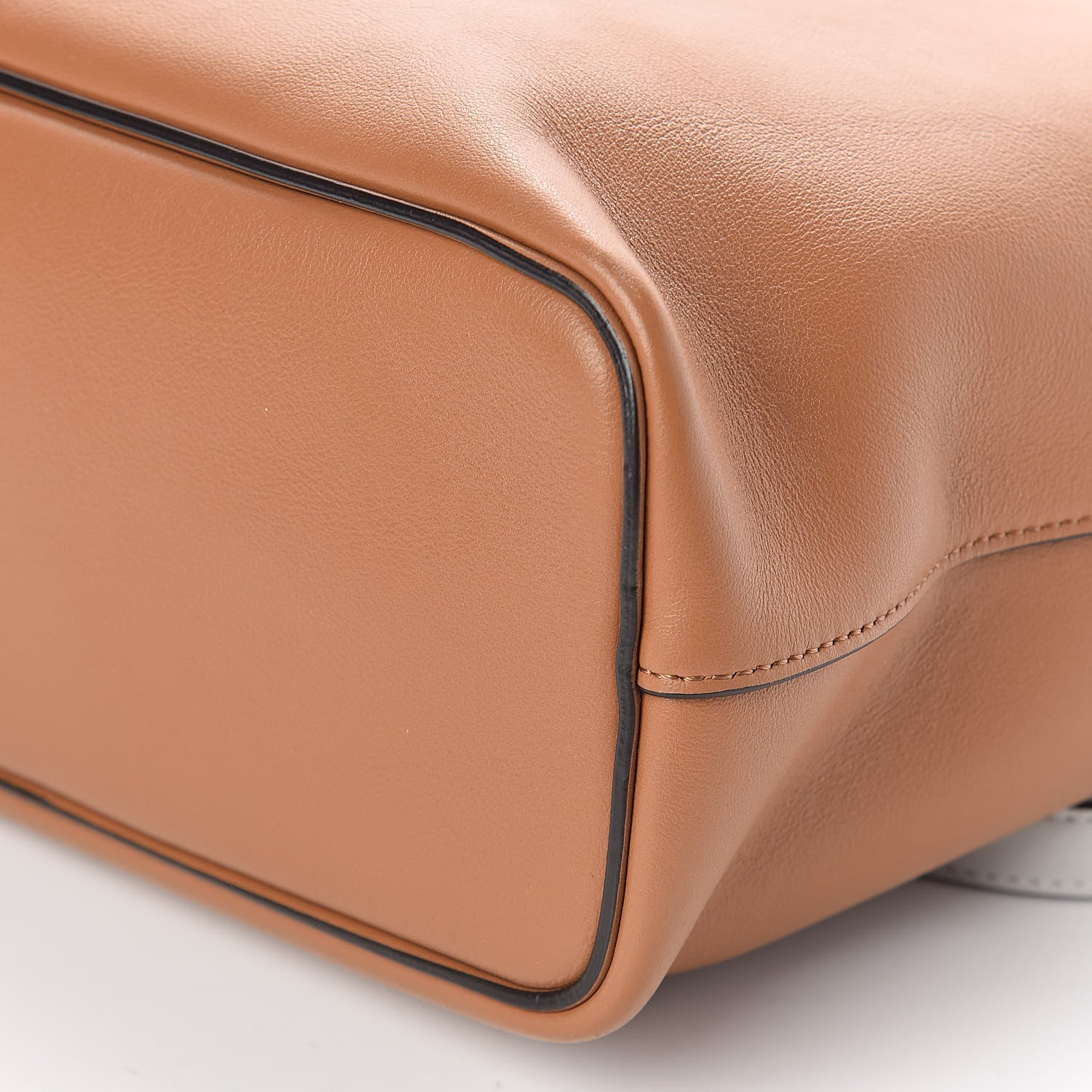 Celine Lambskin Small Soft Cube Satchel Light Tan 9 of 9