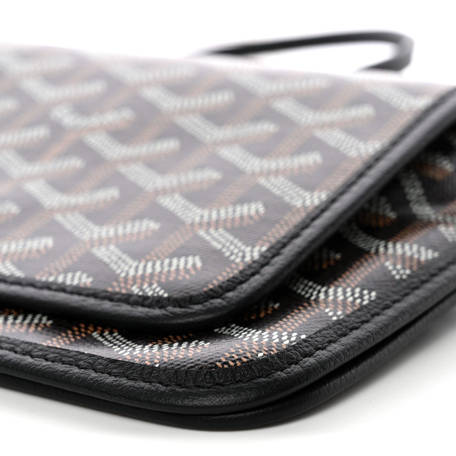 Goyard Goyardine Plumet Wallet Clutch Black 9 of 9