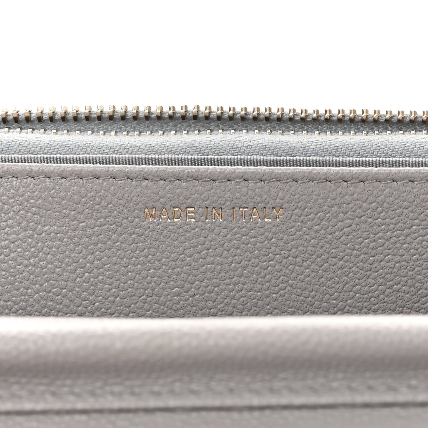 Chanel Caviar Quilted Golden Class Wallet On Chain WOC Gray 7 of 15