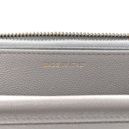 Chanel Caviar Quilted Golden Class Wallet On Chain WOC Gray 7 of 15