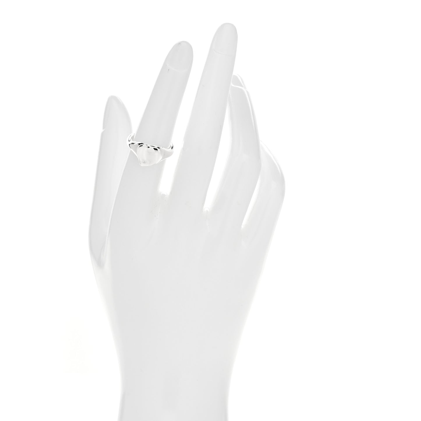 Sterling Silver Elsa Peretti Full Heart Ring 50 5.5