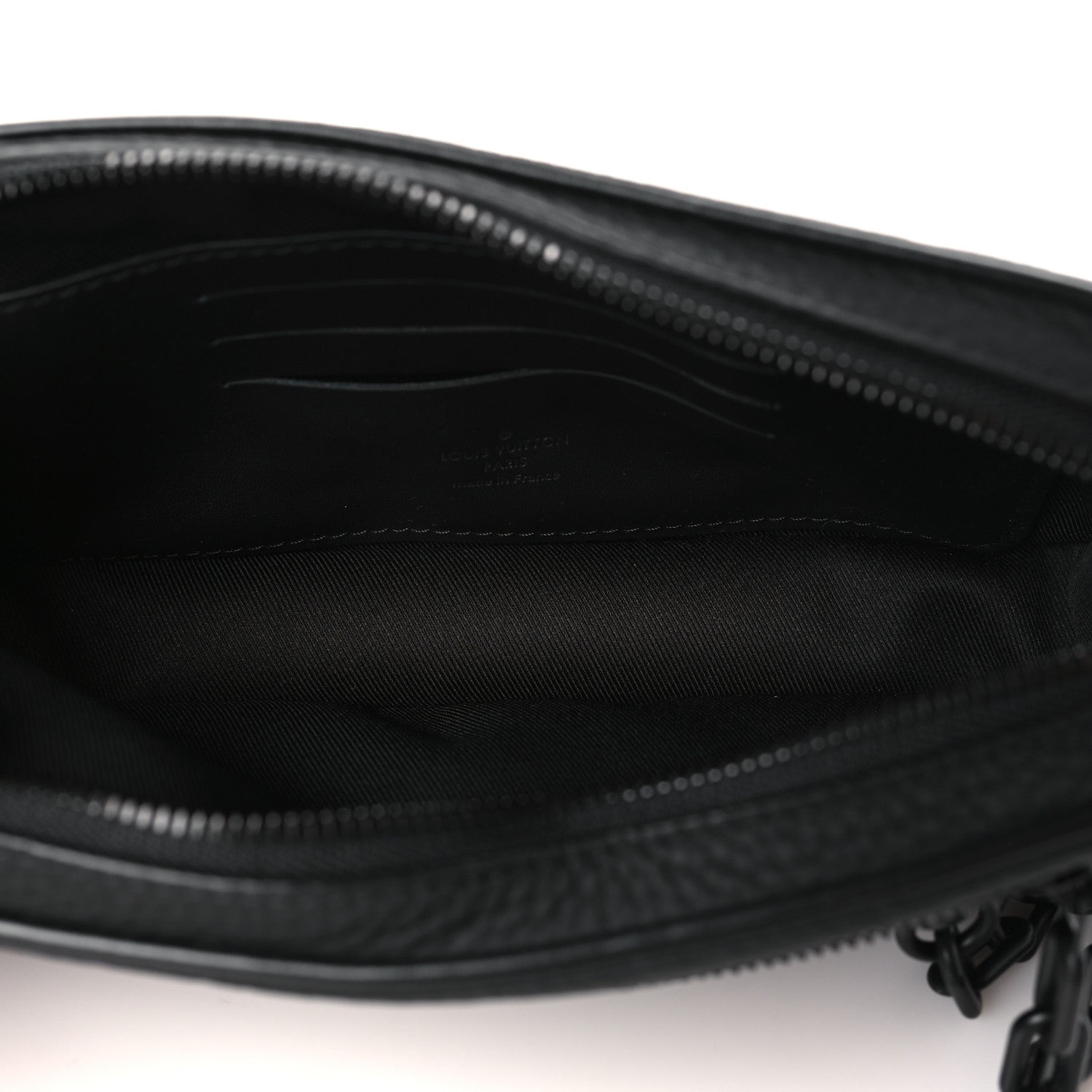 Louis Vuitton Taurillon Monogram Pochette Volga Black 5 of 9