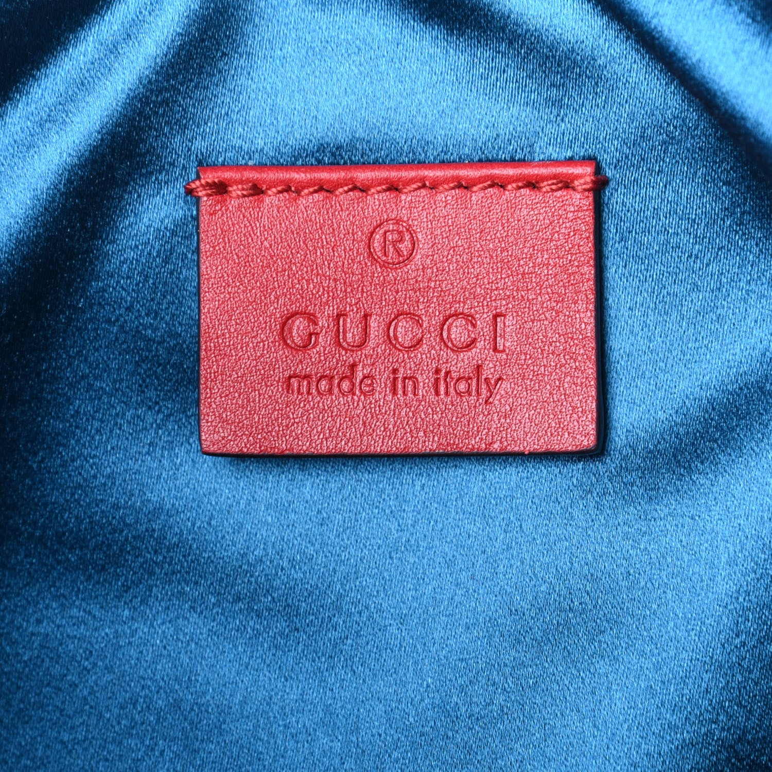 Gucci Velvet Matelasse GG Marmont Zip Pouch Hibiscus Red 6 of 8