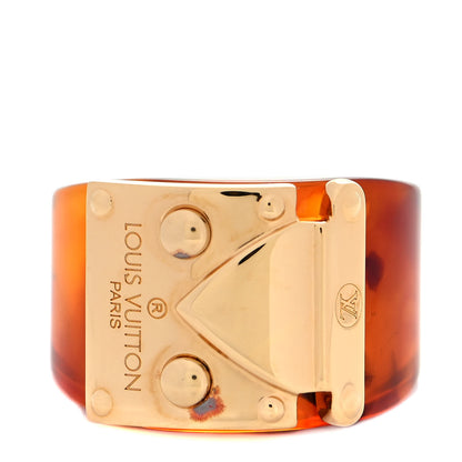 Louis Vuitton Lock Me Ring M Ecaille 1 of 5