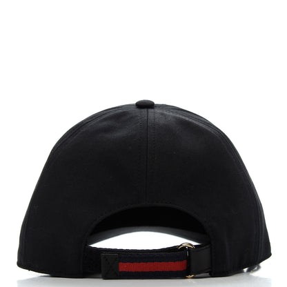 Gucci Canvas Embroidered New Baseball Hat XL Black 5 of 7
