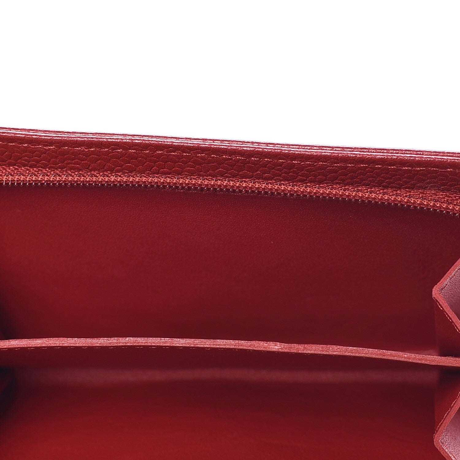 Chanel Caviar Timeless CC Zipped Pocket Wallet Red 14 of 15