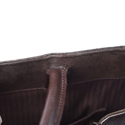 Fendi Vitello Elite Regular 2Jours Tote Caffe Noir 13 of 22