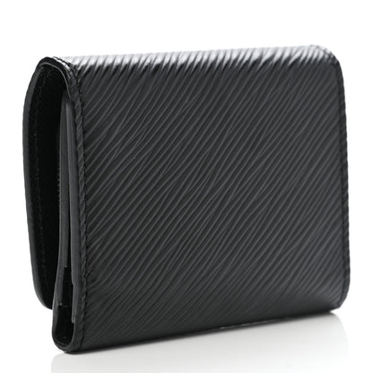Louis Vuitton Epi Twist Compact Wallet Black 3 of 8