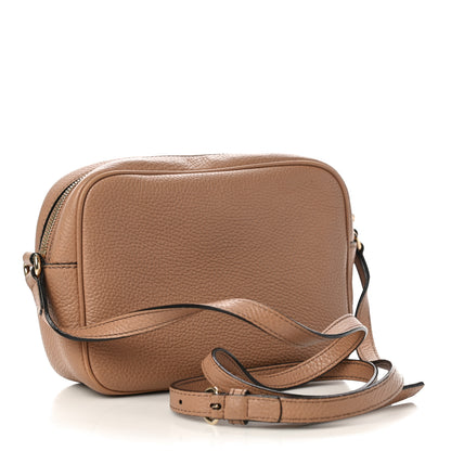 Gucci Pebbled Calfskin Small Soho Disco Bag Camelia 3 of 12