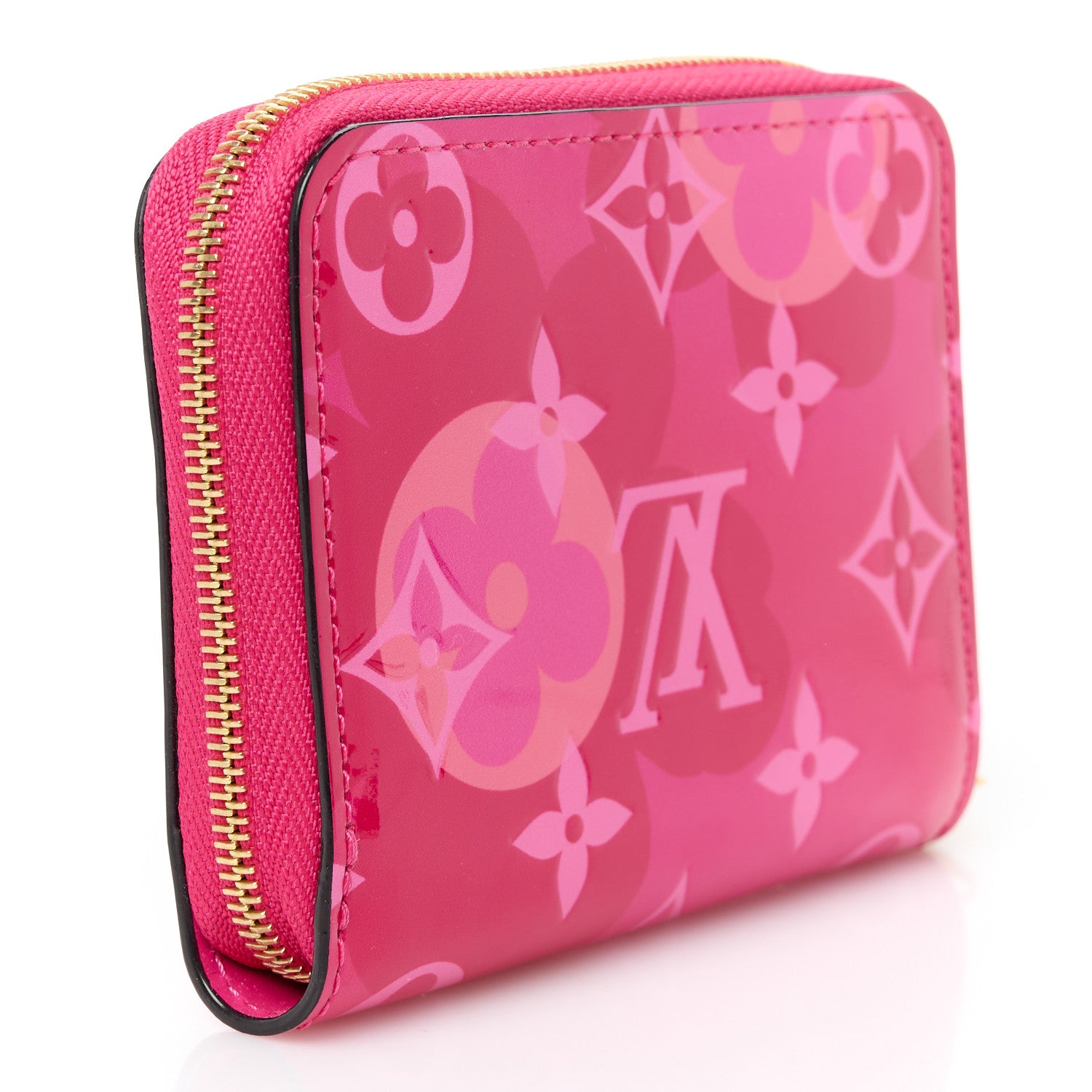 Louis Vuitton Vernis Valentine Zippy Coin Purse Fuchsia 3 of 8