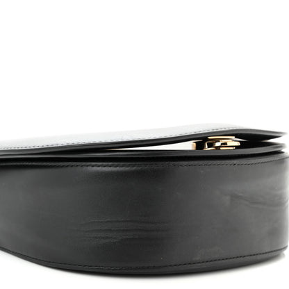 Salvatore Ferragamo Calfskin Small Vela Flap Bag Black 8 of 10