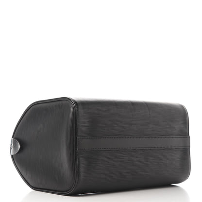 Louis Vuitton Epi Speedy 25 Black 3 of 9