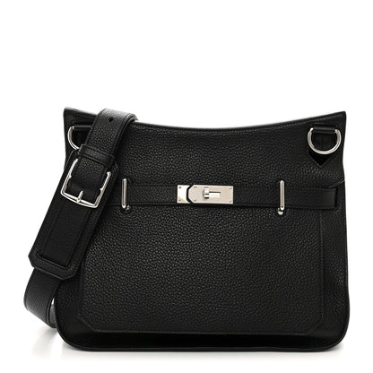 Hermes Taurillon Clemence Jypsiere 34 Black 1 of 12