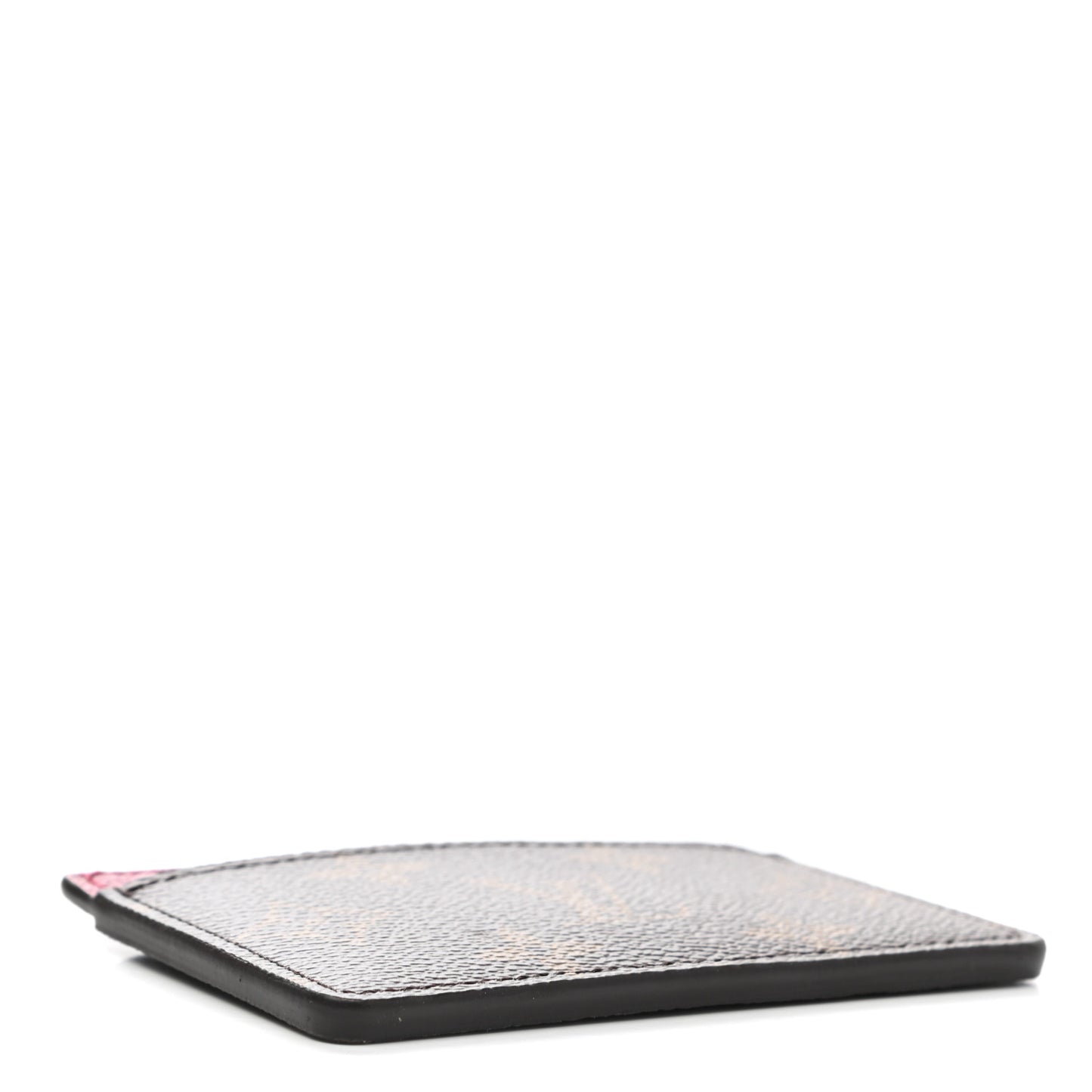 Monogram Card Holder Fuchsia