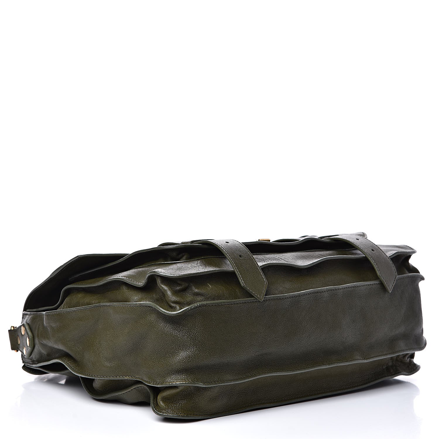 Proenza Schouler Lambskin Large PS1 Satchel Military 4 of 11