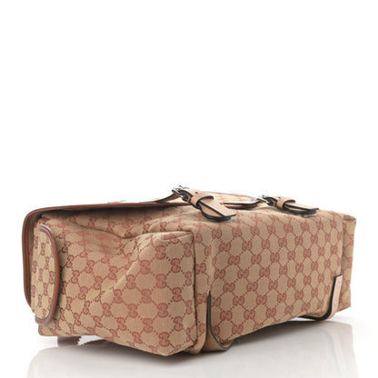 Gucci Monogram Childrens Sciroppo Patch Backpack Beige 4 of 11